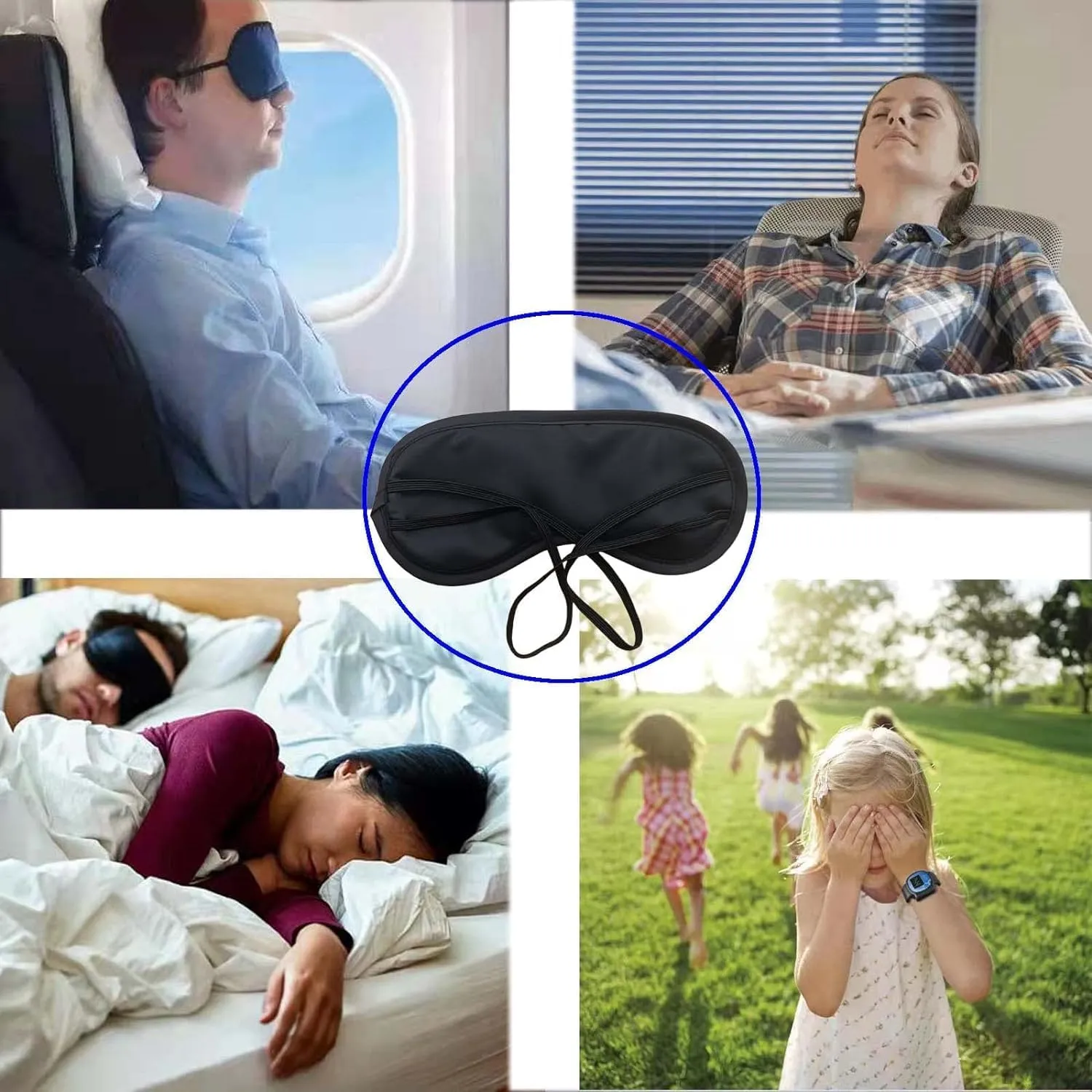 100% Silk Soft Eye Mask for Sleeping