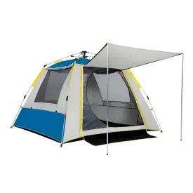 4 Sided 3 Windows Fully Automatic Pop-up Camping Tent JG20375529