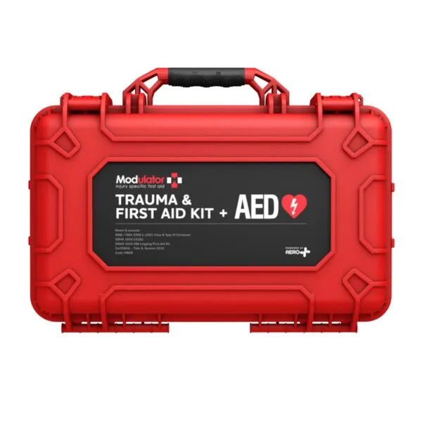 Aero Healthcare M600-7 Modulator Trauma Kit with Bleed Control without AED - XL Rugged Hard Case