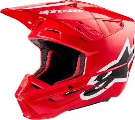 Alpinestars S-M5 Corp 2024 Motocross Helmet, Red