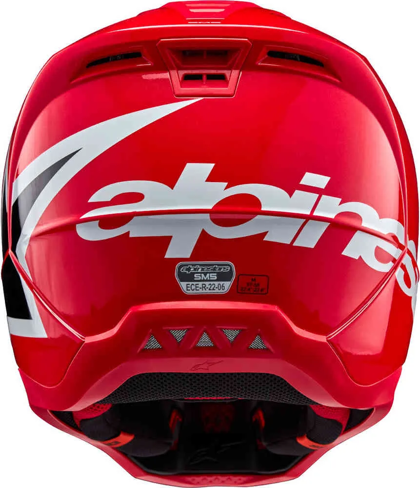 Alpinestars S-M5 Corp 2024 Motocross Helmet, Red