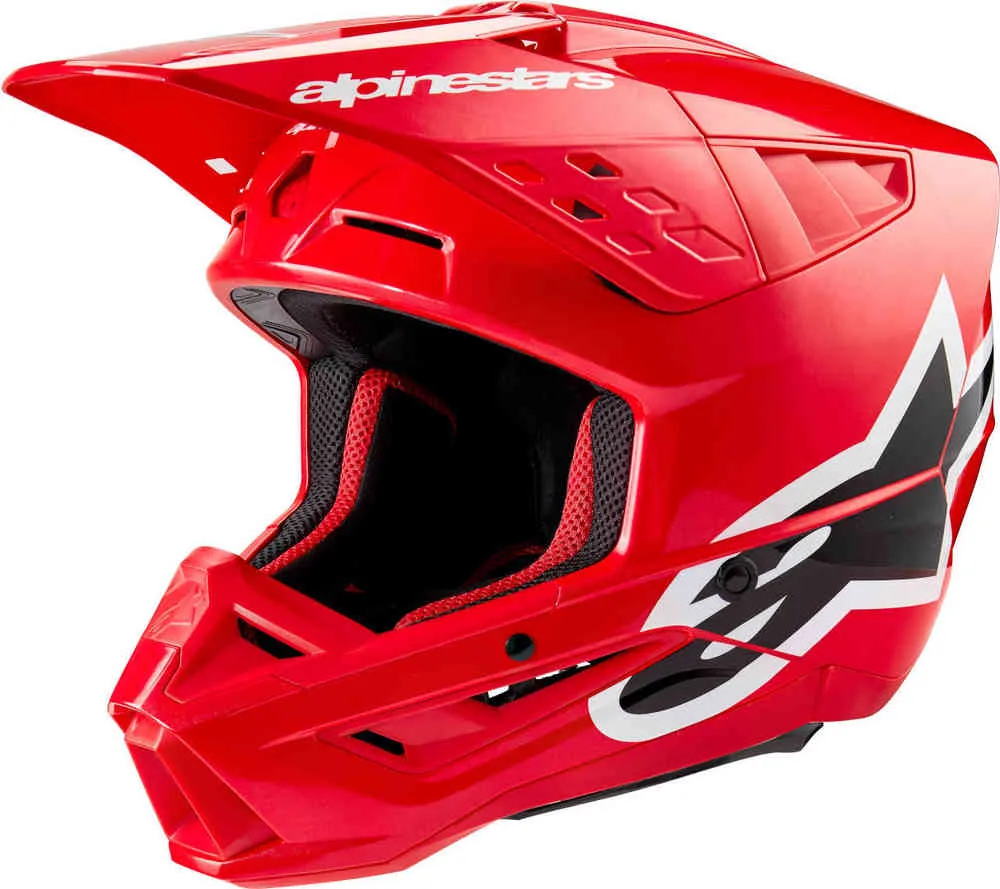 Alpinestars S-M5 Corp 2024 Motocross Helmet, Red