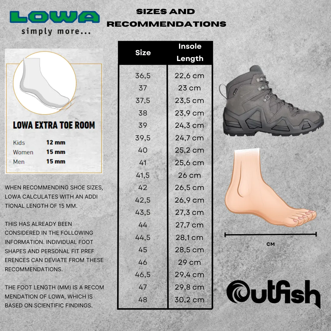 Army boots Lowa Z-8S GTX Coyote op