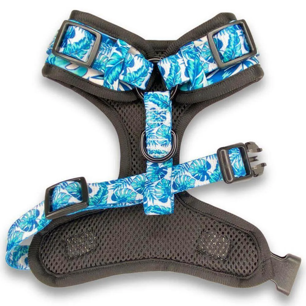 Beach Vibes Dog Harness & Leash Set