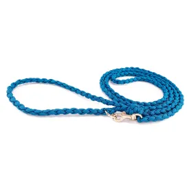 Beverly Finn Leather Dog Leash Caribbean