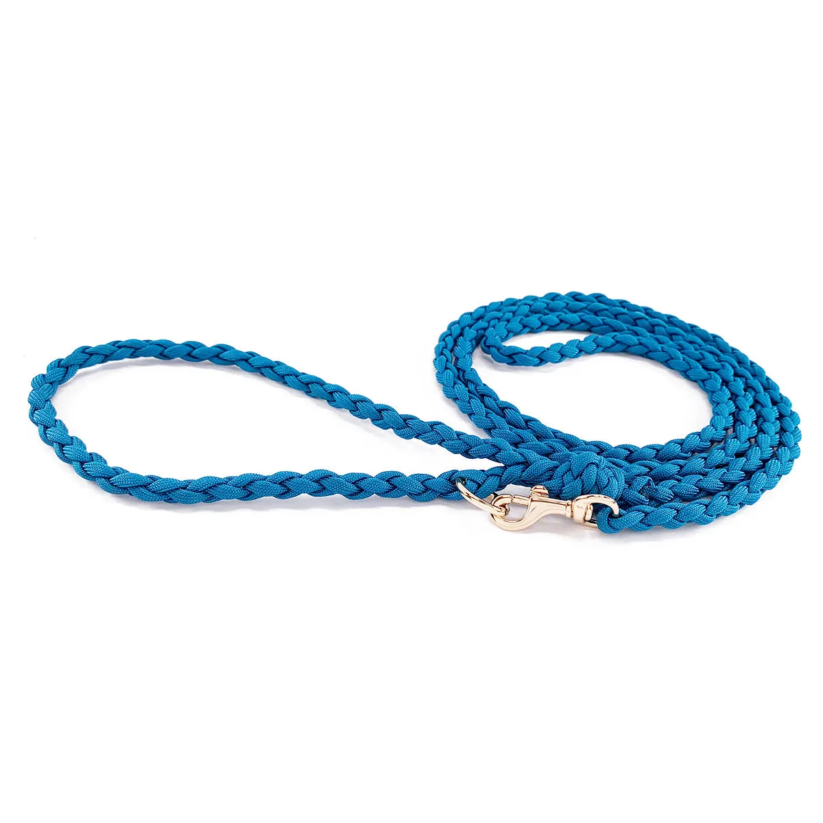 Beverly Finn Leather Dog Leash Caribbean