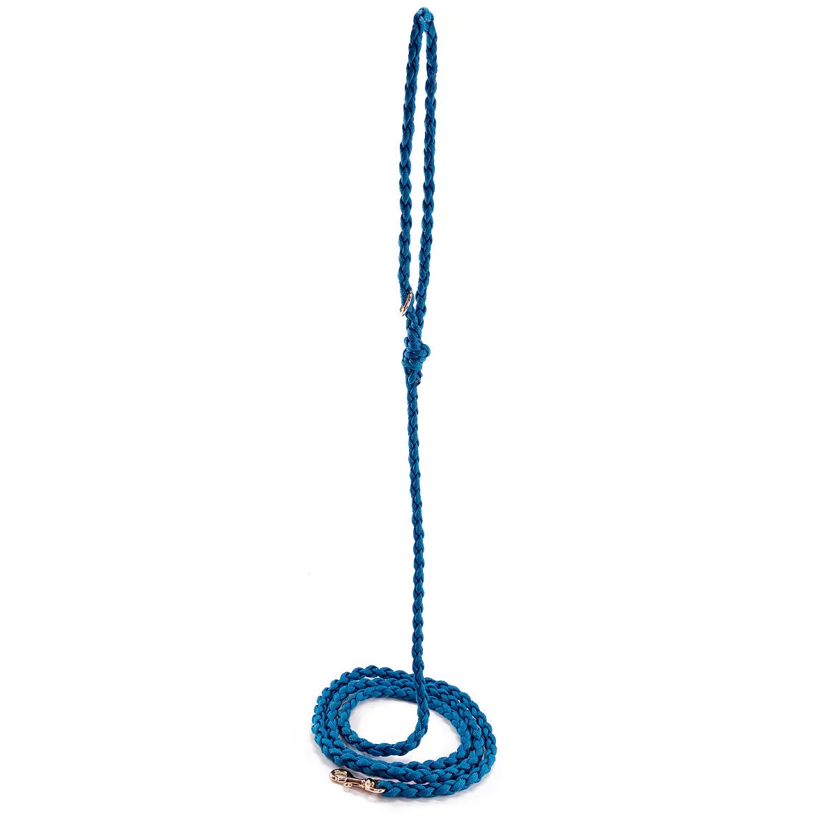 Beverly Finn Leather Dog Leash Caribbean