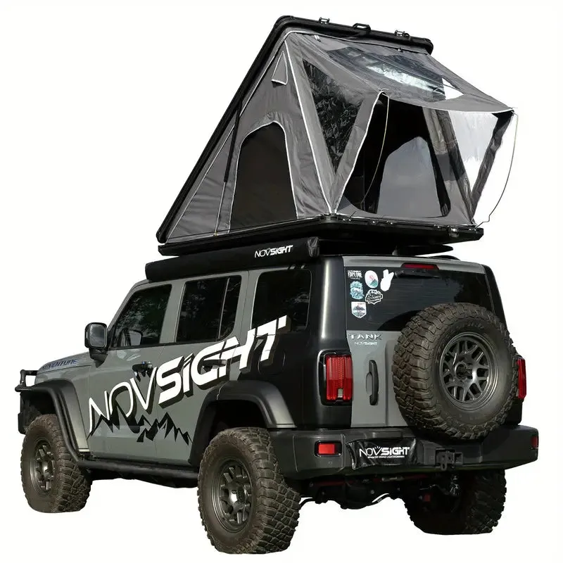 Car Roof Top Tent Flip Over Cozy Outdoor Fishing Camping Hiking Tent 2-3 Person