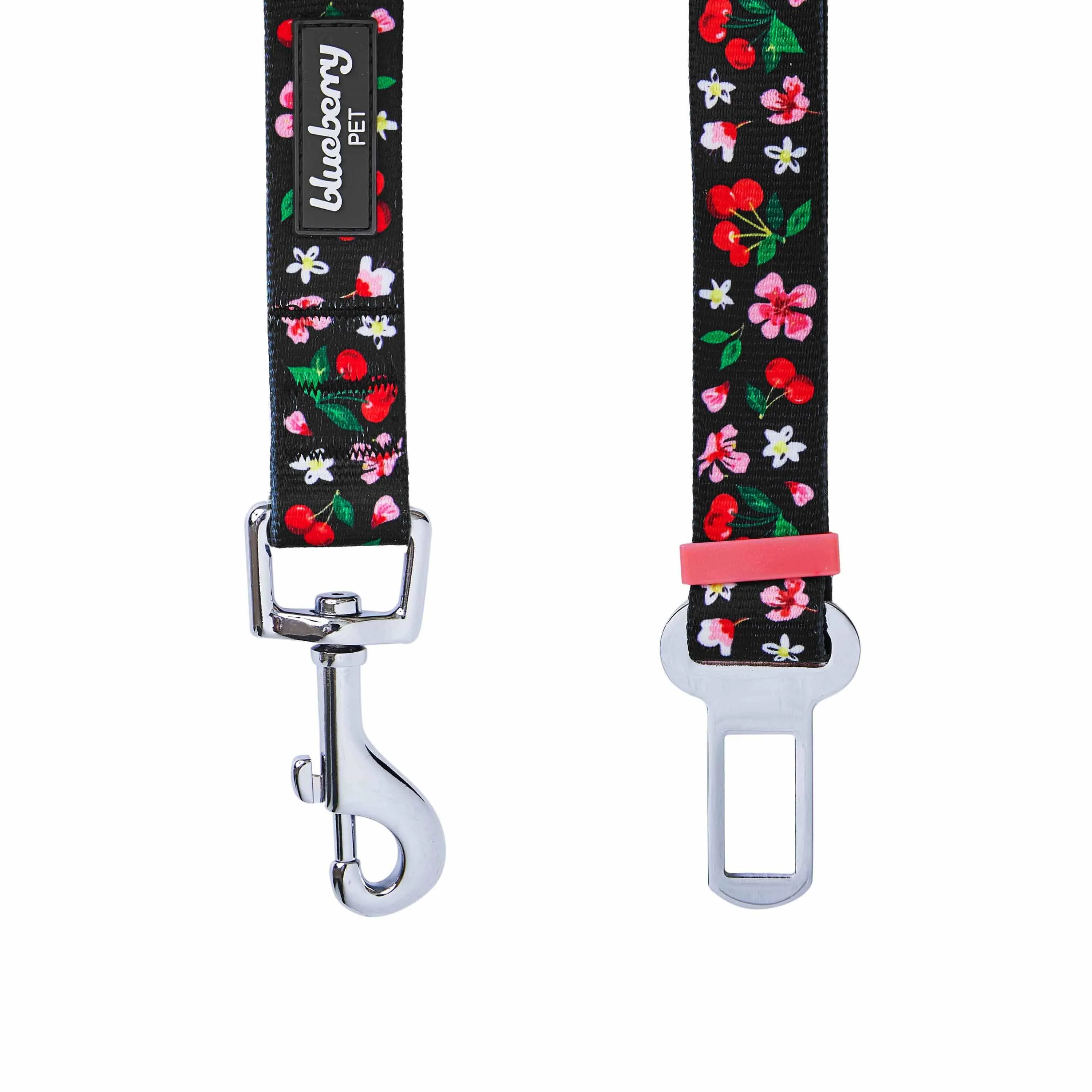 Cherry Blossom Dog Seat Belt Tether for Safe Travels