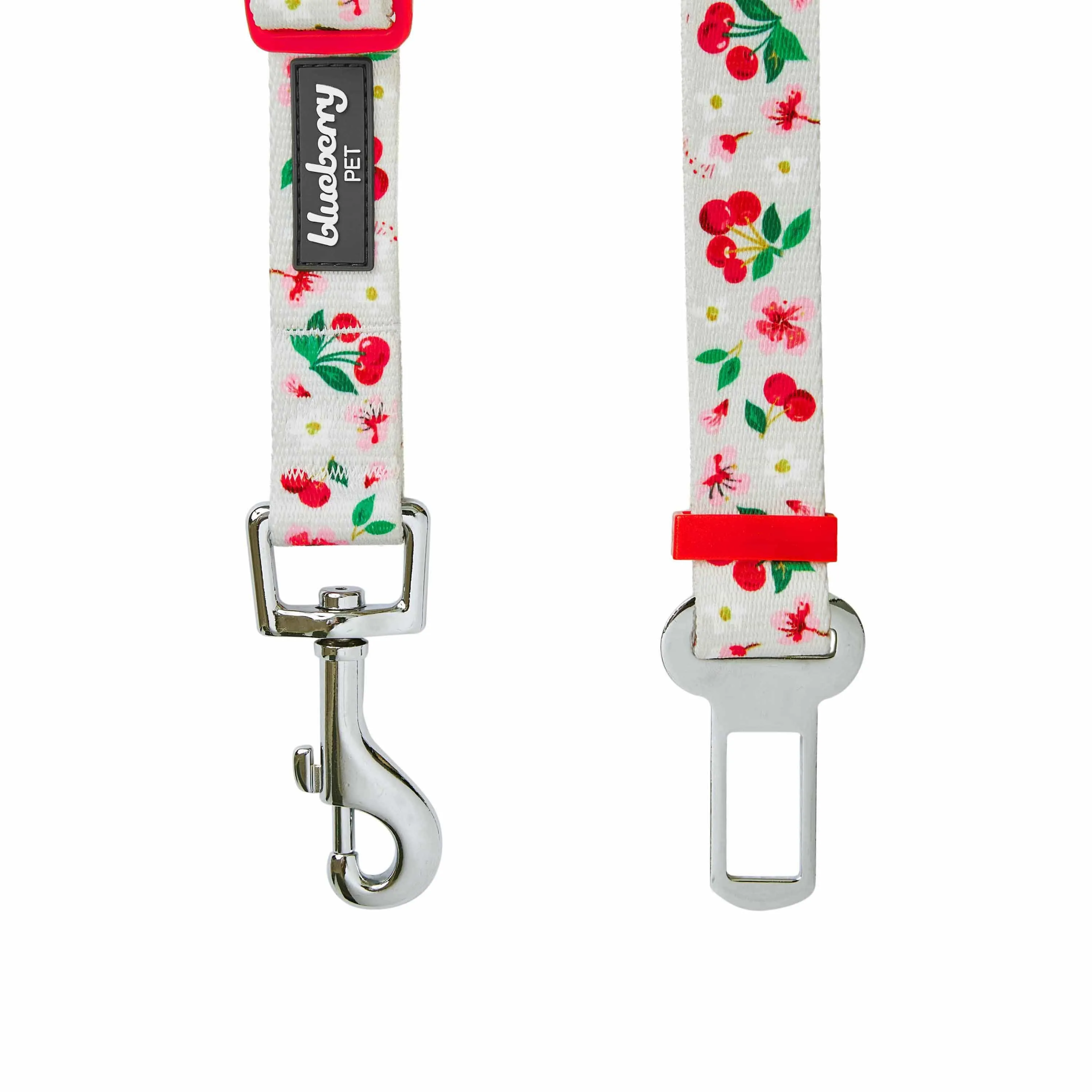 Cherry Blossom Dog Seat Belt Tether for Safe Travels