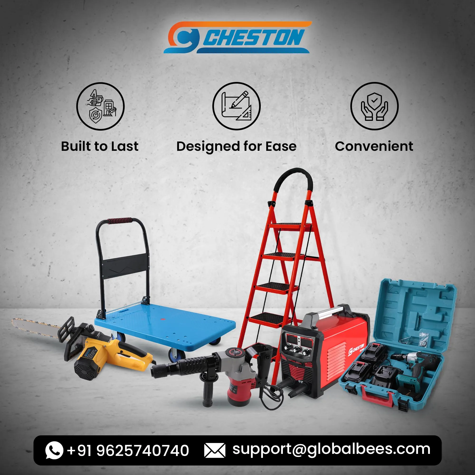 Cheston Barbeque Grill Set For Home | Tandoori Griller with 6 skewers | Foldable & Portable BBQ grill Set for Outdoor parties | Charcoal Grill Pack Size- 1