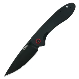 CJRB Feldspar J1912 AR-RPM9 Steel Black PVD Coated Blade G10 Handle Folding Knives