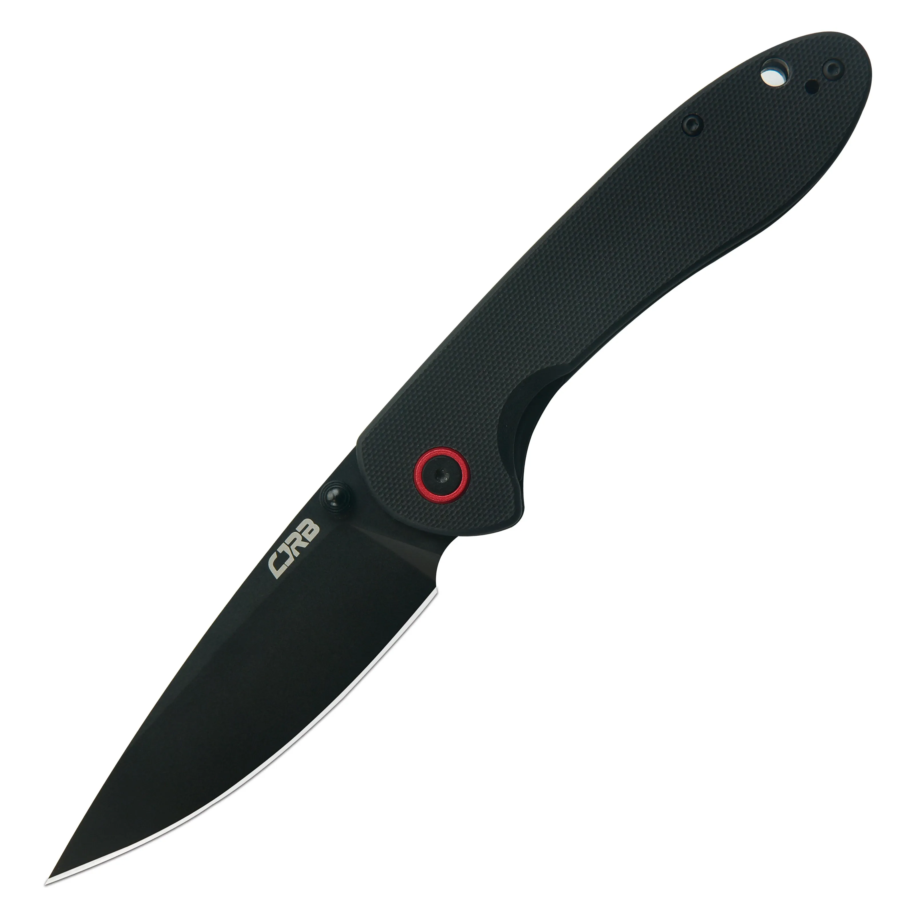 CJRB Feldspar J1912 AR-RPM9 Steel Black PVD Coated Blade G10 Handle Folding Knives