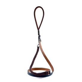 Colima Classic Combo Leather And Macrame Dog Leash