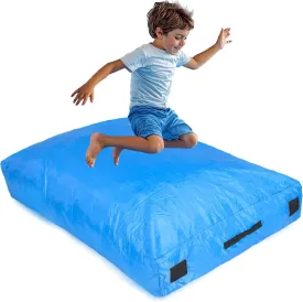 Crash Pad for Kids Sensory | Big 5Ft x 5Ft Or 3Ft x 4Ft | Autism Sensory Crash Pad for Jumping & Play | Crashpad | Soft Foam Landing for Kids | Giant Pillow & Mat | Also Climbing & Gymnastics