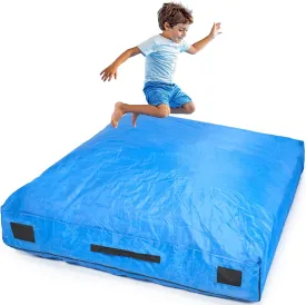Crash Pad for Kids Sensory | Big 5Ft x 5Ft Or 3Ft x 4Ft | Autism Sensory Crash Pad for Jumping & Play | Crashpad | Soft Foam Landing for Kids | Giant Pillow & Mat | Also Climbing & Gymnastics