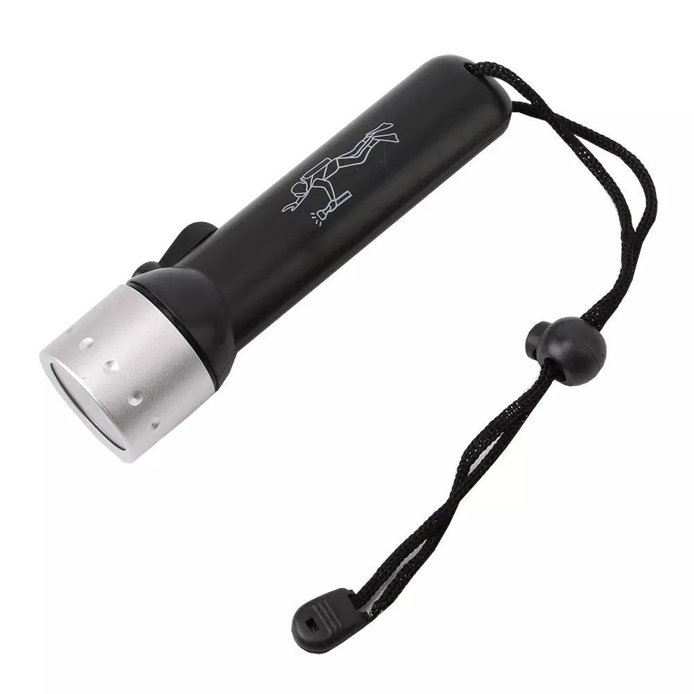 D5 Professional Waterproof Underwater Diving LED Flashlight Torch Equipment LED Scuba Dive Flashlights Torch Lamp Light Linterna