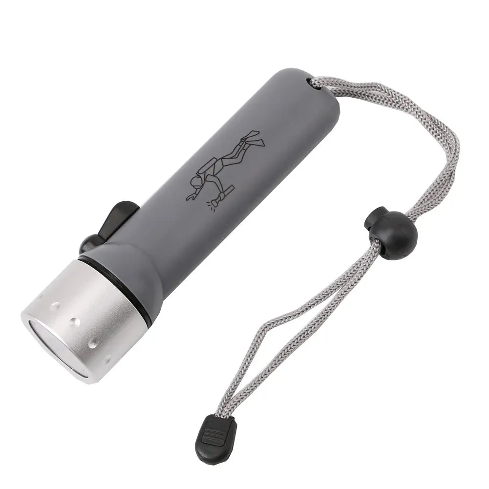 D5 Professional Waterproof Underwater Diving LED Flashlight Torch Equipment LED Scuba Dive Flashlights Torch Lamp Light Linterna