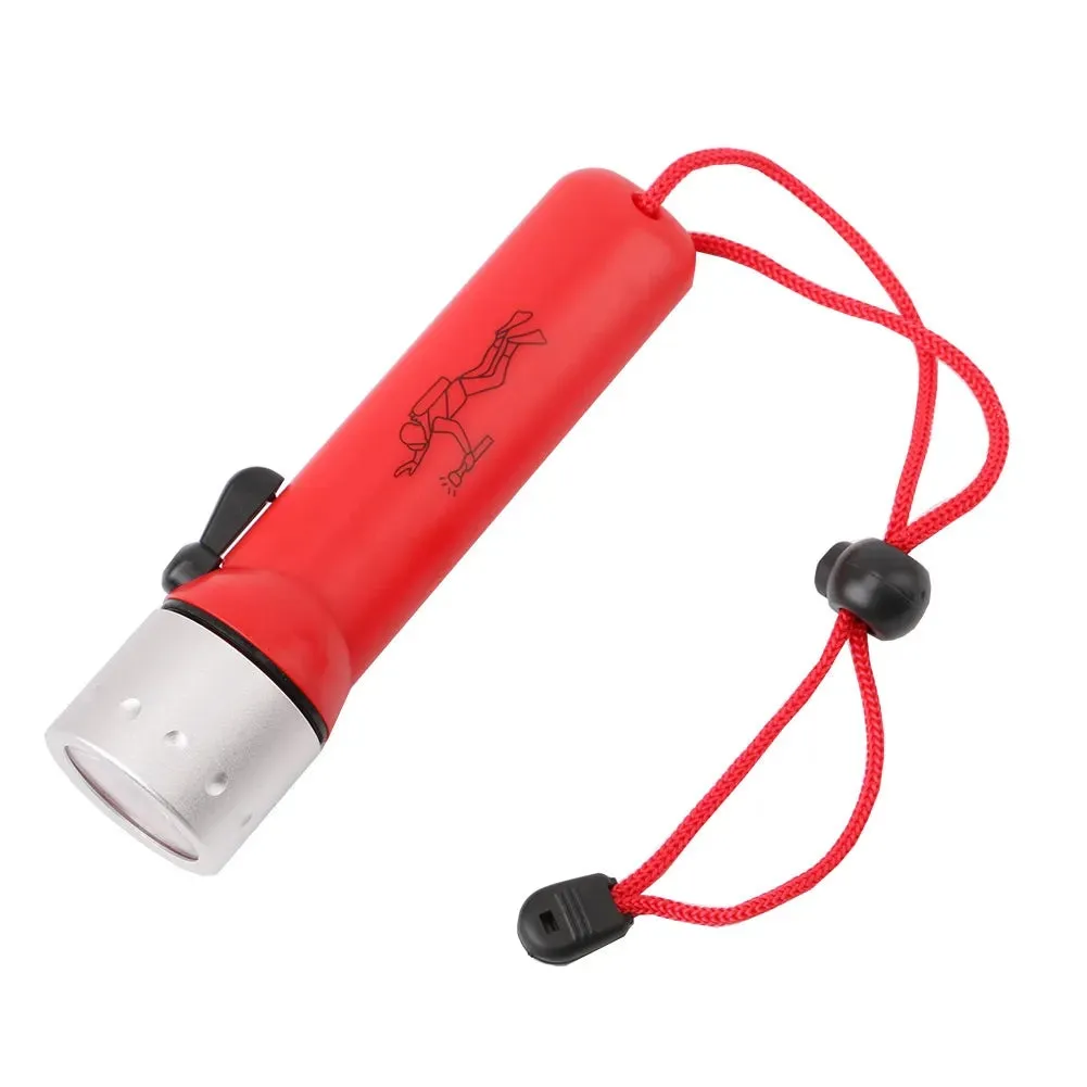 D5 Professional Waterproof Underwater Diving LED Flashlight Torch Equipment LED Scuba Dive Flashlights Torch Lamp Light Linterna