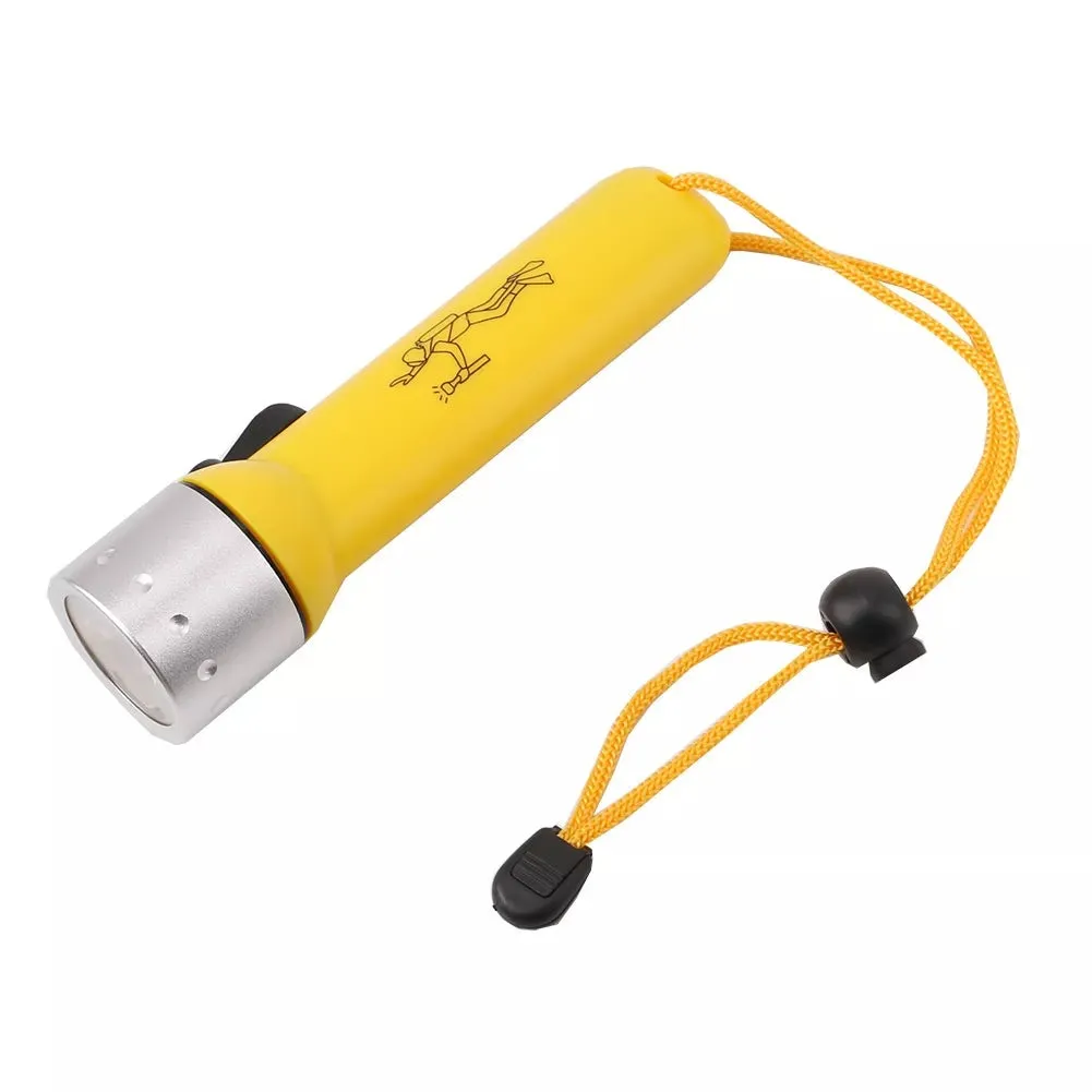 D5 Professional Waterproof Underwater Diving LED Flashlight Torch Equipment LED Scuba Dive Flashlights Torch Lamp Light Linterna