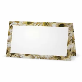 Daisies Place Cards - Tent Style
