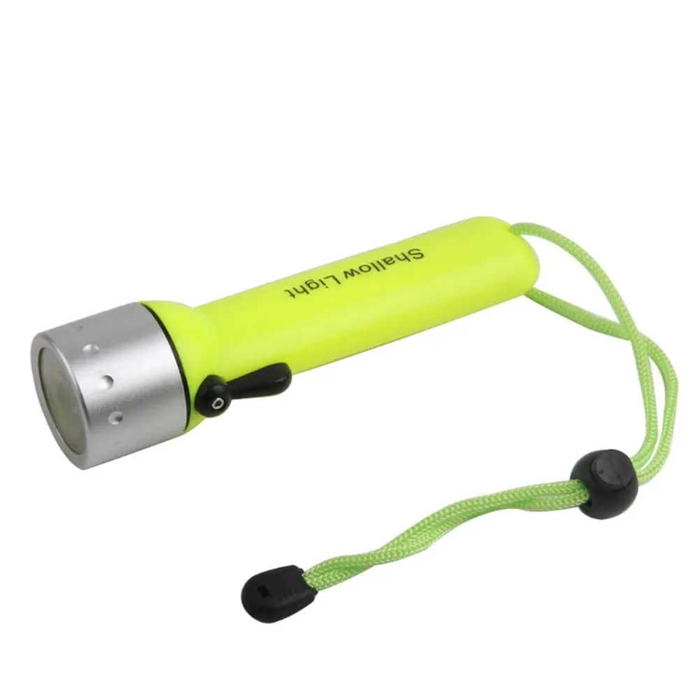 Diving Flashlight Super Bright 2000LM Q5 Waterproof Underwater Flash Deep Diving Snorkeling LED Diving Light Equipment