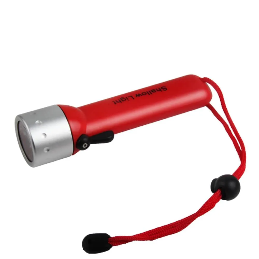 Diving Flashlight Super Bright 2000LM Q5 Waterproof Underwater Flash Deep Diving Snorkeling LED Diving Light Equipment