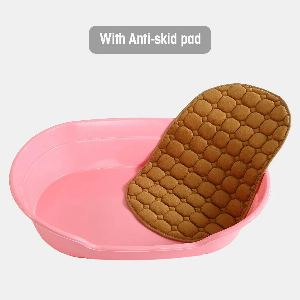 Durable Washable Plastic Pet Bed with Anti-skid Pad - YES4PETS