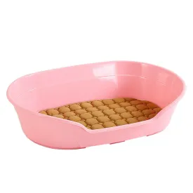 Durable Washable Plastic Pet Bed with Anti-skid Pad - YES4PETS