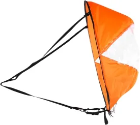 EVTSCAN Kayak Sails, 15 Inch Foldable Downwind Windsurfing Sails Kit Upwind Wind Paddle Sail for Kayak Boat Sailboat Canoe