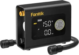 Fanttik X9 Cross 4X Portable Tire Inflator, Paddle Board Pump | Max 75PSI with Auto-Off, Deflation | Air Pump with Light and Power Bank | Fastlink for SUP, Car, Motorcycle, Board, Kayak, Tent etc.