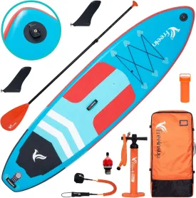 Freein Sup Inflatable Stand Up Paddle Board for Adults Isup Package (106*33*6 Windsurf)