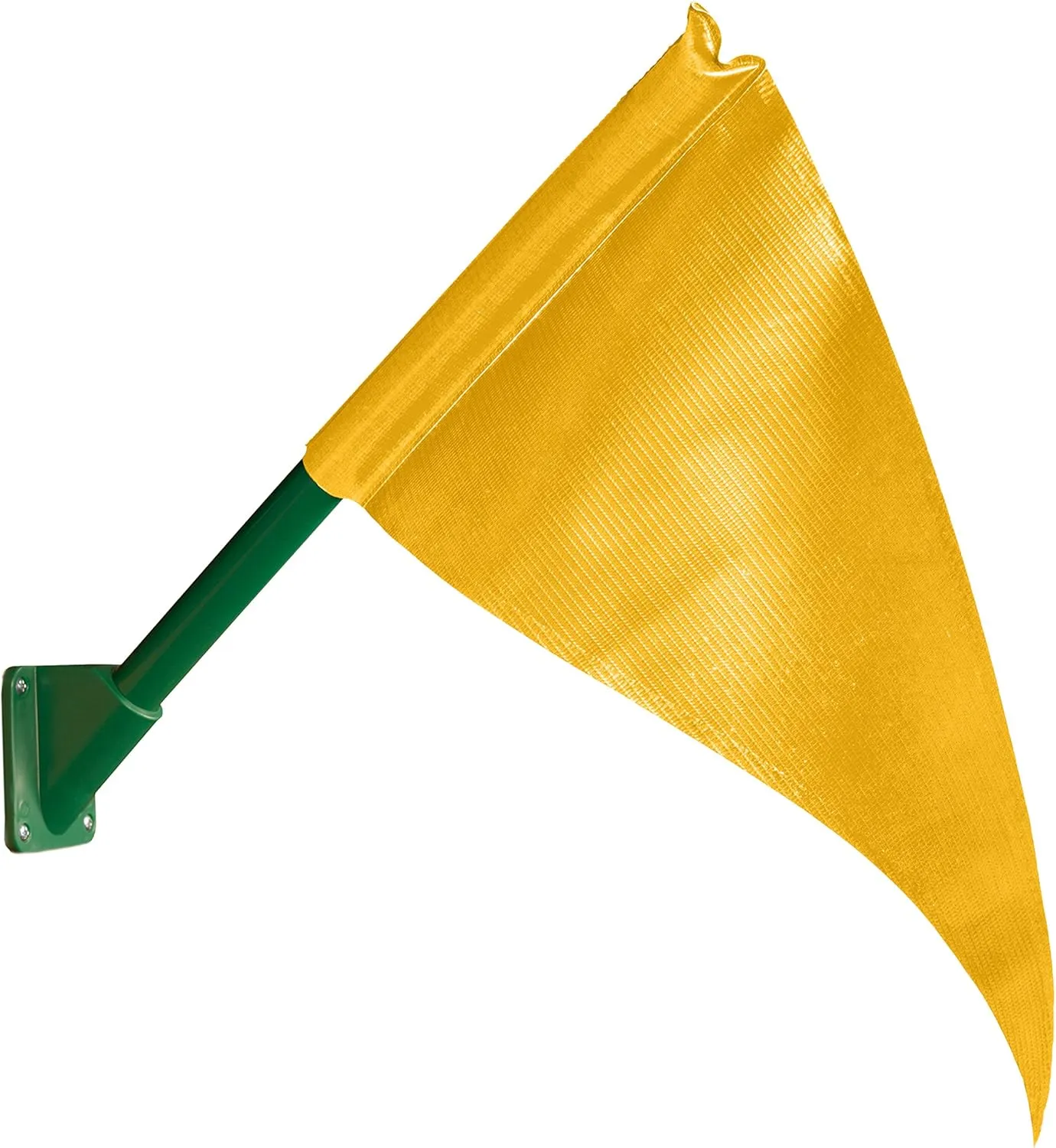 Gorilla Playsets 09-1014-Y Flag Kit & Base Playset Accessory with Flag Pole, Yellow