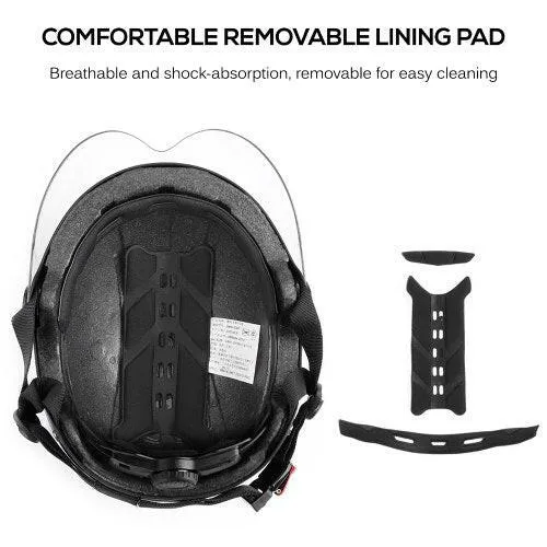 GUB Bicycle Helmet with Removable Goggles Commuting Cycling Bike Helmet
