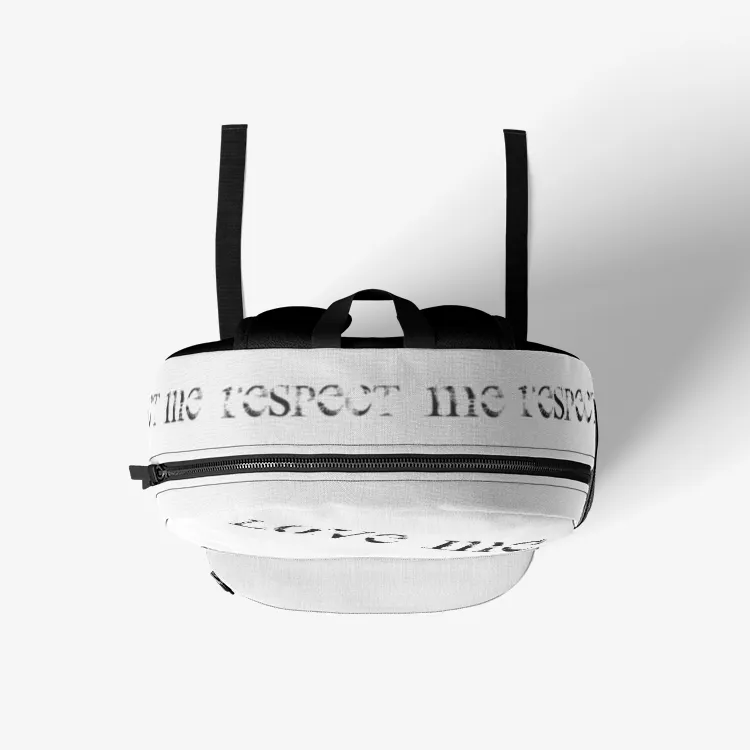 Iphuk Love Me or Hate Me Retro Backpack