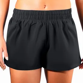 Kanu Surf Women's Standard Lori Stretch UPF 50  Active Swim and Workout Boardshort