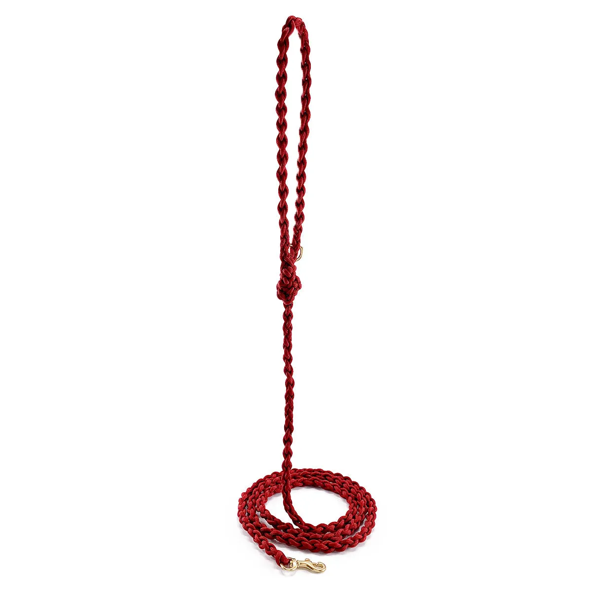Lambert Finn Leather Dog Leash Cayenne