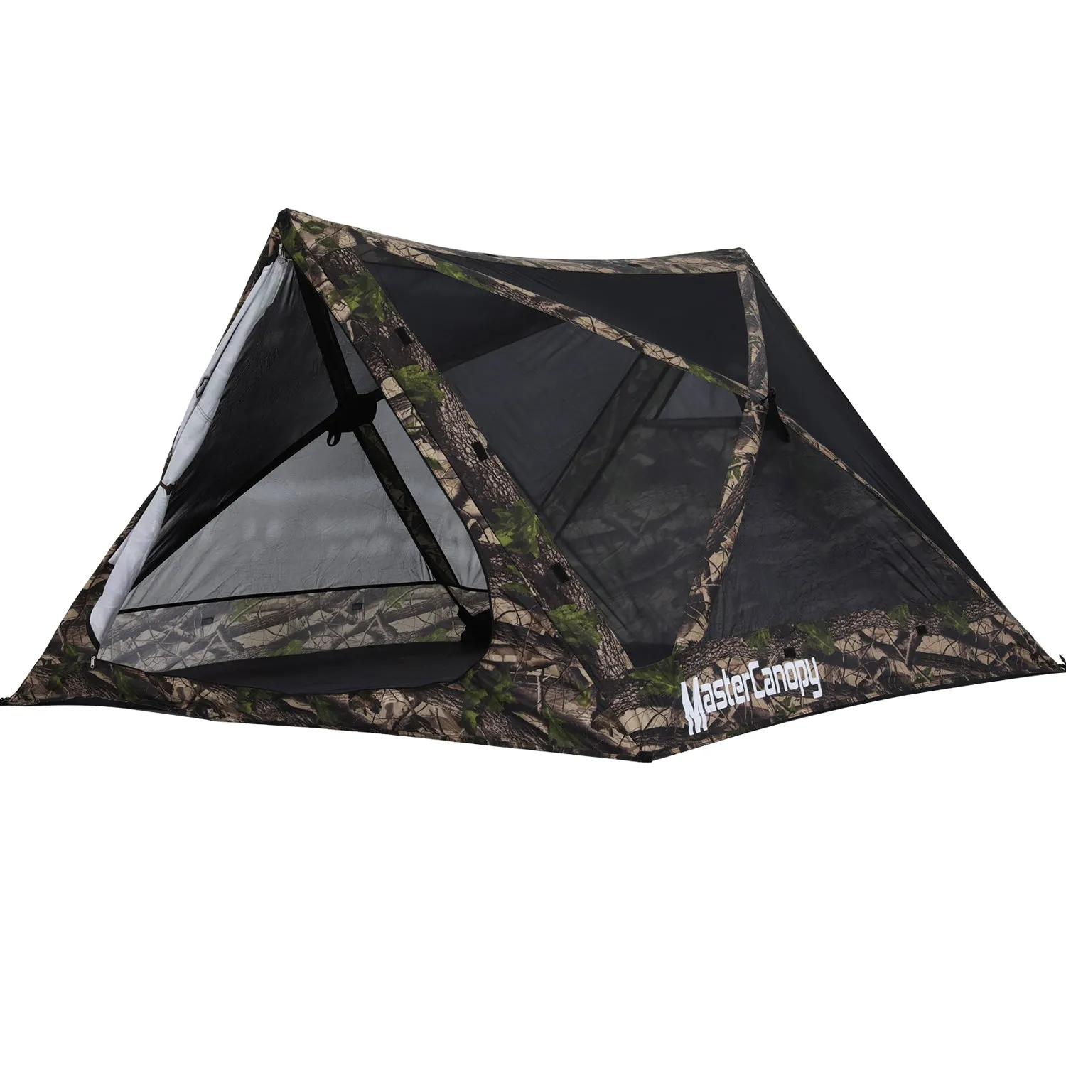 MASTERCANOPY 7x7 Portable Screen House Room Pop up Gazebo Outdoor Camping Tent