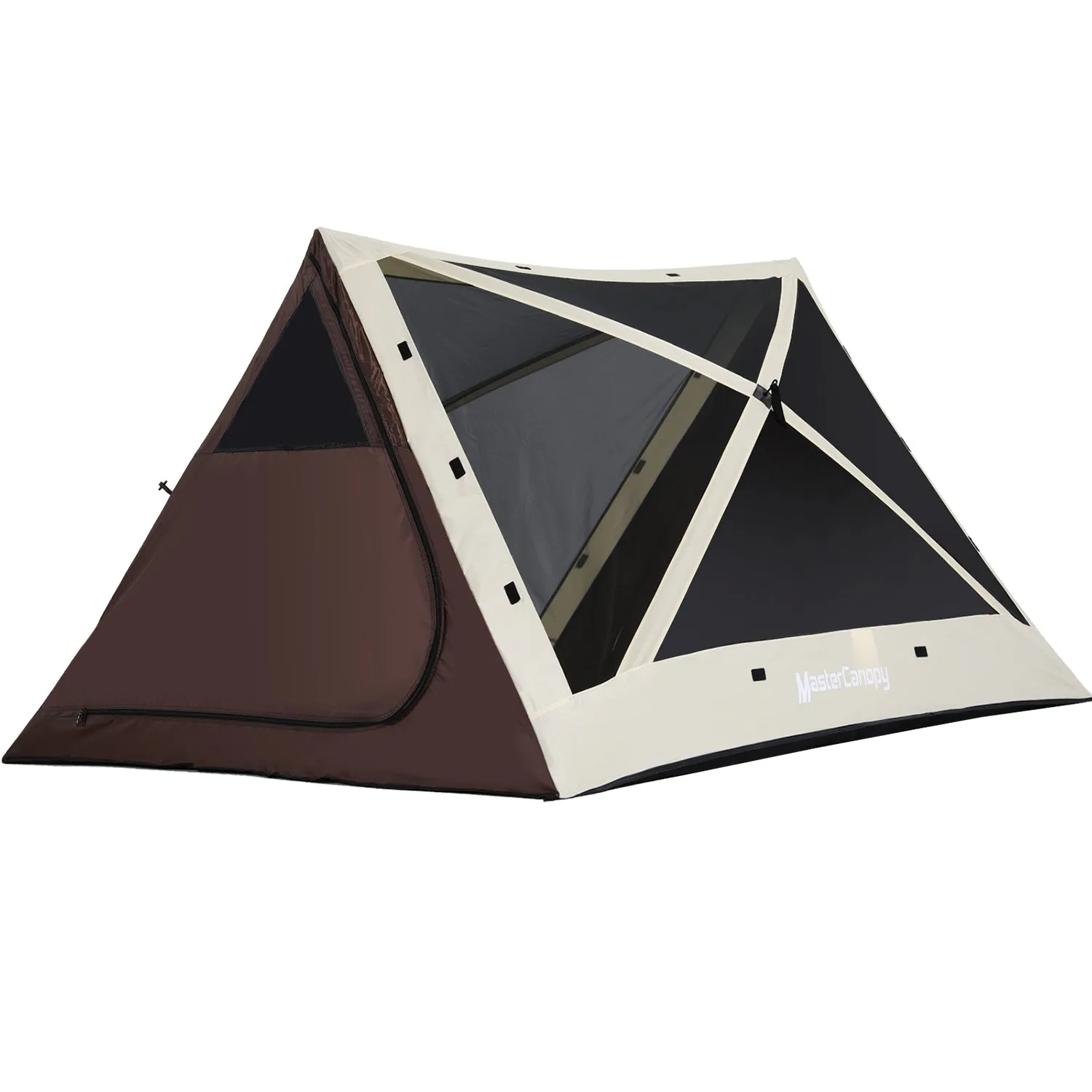 MASTERCANOPY 7x7 Portable Screen House Room Pop up Gazebo Outdoor Camping Tent