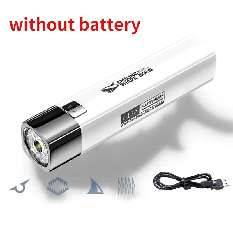 Mini Portable Super Bright LED Flashlight Household Long Range Outdoor Waterproof Lighting Strong Light Small White Flash Light