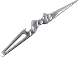 Multi-Purpose 316 Stainless Steel Marlin Spike Tool, Paracord Knotting Tool Beer Bottle Opener for Nautical Enthusiasts, Boaters & Sailors