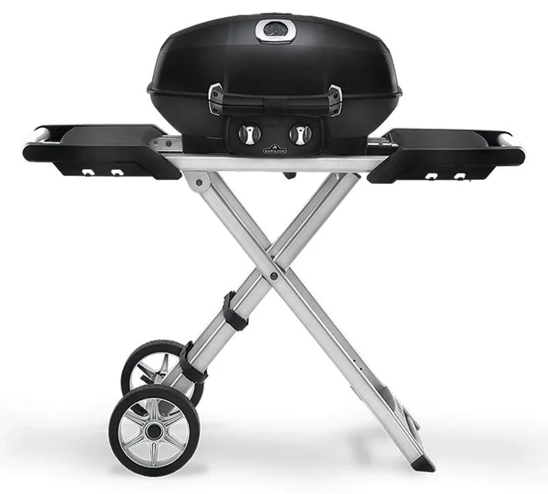 Napoleon Travel Q Pro with Scissor Legs Portable BBQ