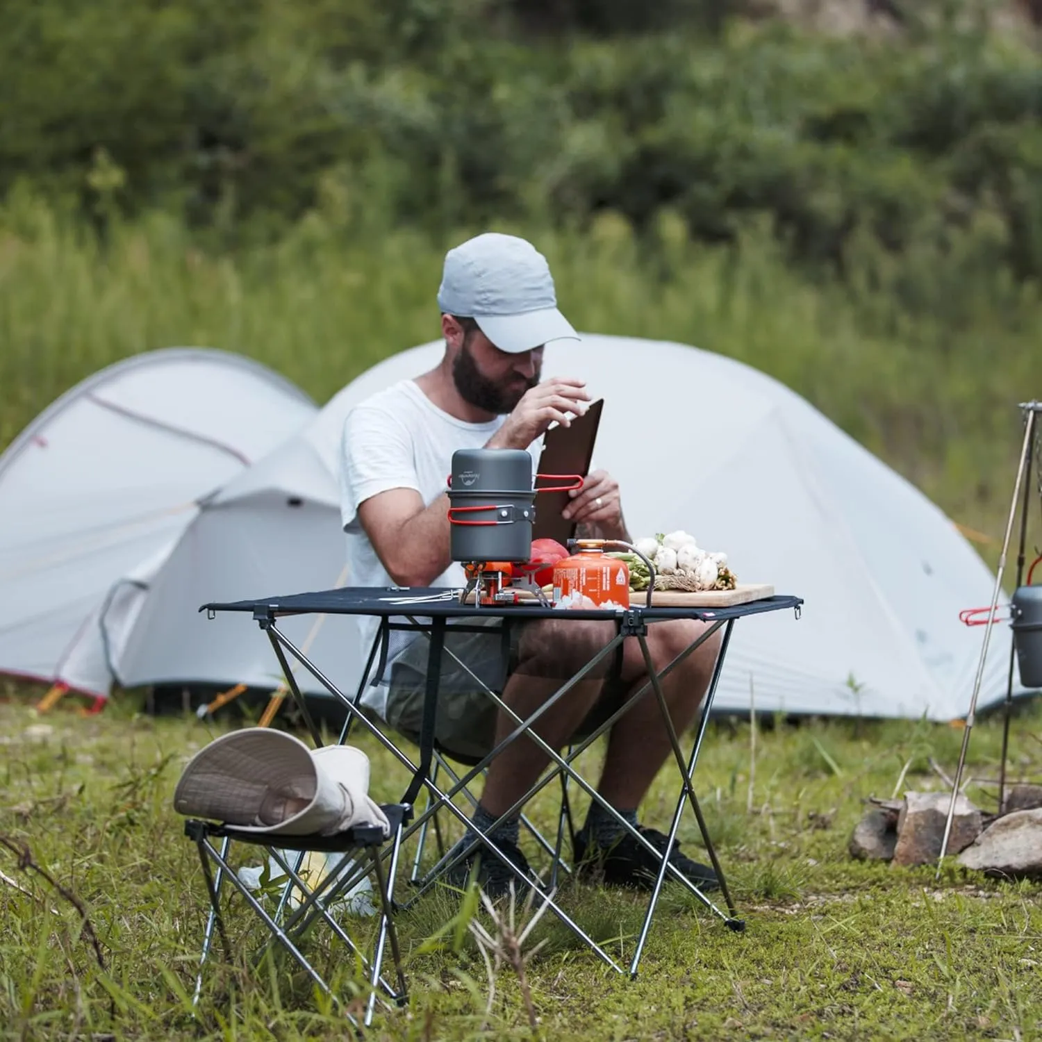 Naturehike Portable Aluminum Camping Cookware Kit 4-piece