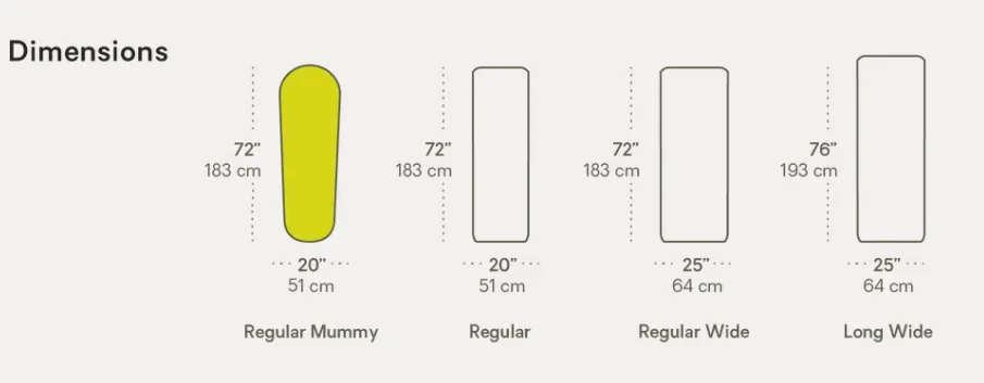 NEMO - Tensor Extreme Conditions Ultralight Insulated Sleeping Pad - Regular Mummy