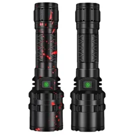 New 5000000LM High Power  Powerful LED Flashlight Tactical Military Torch USB Camping Lanterna Waterproof Self Defence