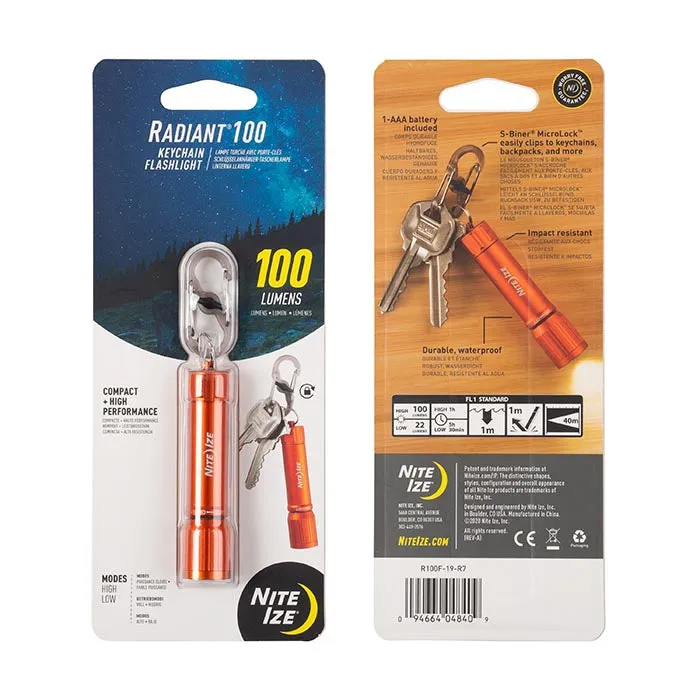 Nite Ize Radiant 100 Keychain Light