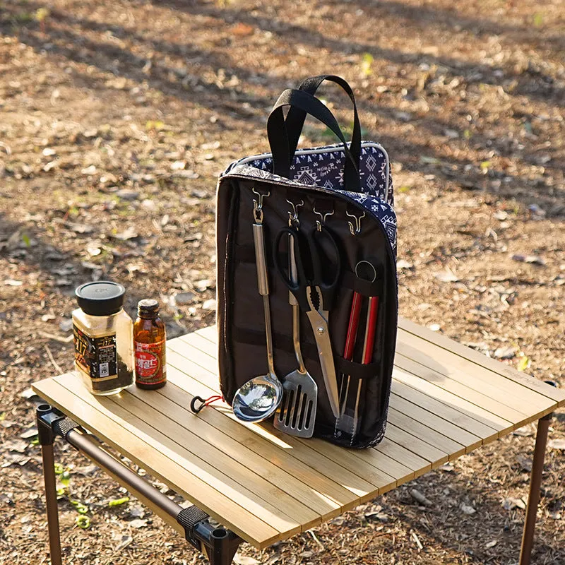 NOBANA Outdoor Camping Cookware Set With BBQ Gloves