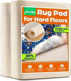 Non Slip Rug Pad 2x8 Feet, Anti Skid Mat for Kitchen Hallway Runner Rug, Keeps Rugs in Position and Safe, Thick Cushioned Carpet Pad for Hardwood Floors Protection