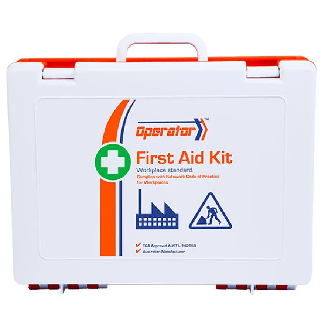 OPERATOR 5 Series Plastic Rugged Case First Aid Kit Workplace