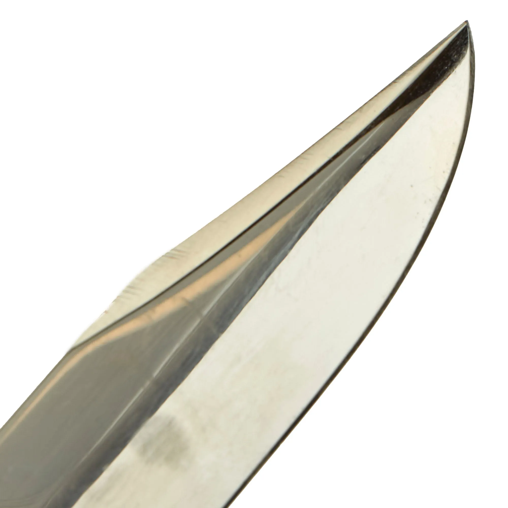 Original U.S. WWII Kutmaster Fighting Knife With 7” Blade With Correct Original Leather Sheath - Ca.1944-45